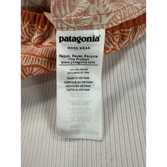 Patagonia Bajadas Hoodie Womens size L Large Windbreaker Valley Flora 50+ UPF - Picture 6 of 8